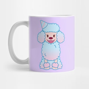 Cotton Candy Poodle Mug